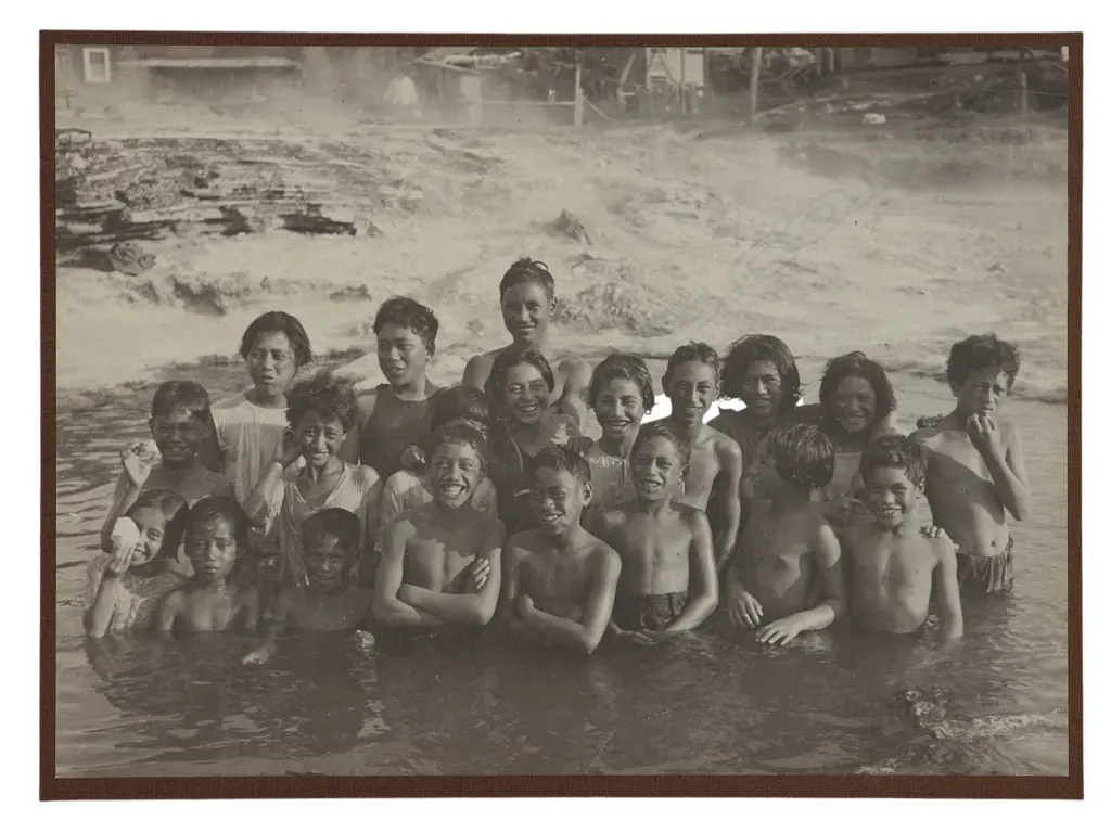 Charles Troughton Clark (1890-1973) ‘Ohinemutu - Rotorua, ca. 1925’ Image 1++